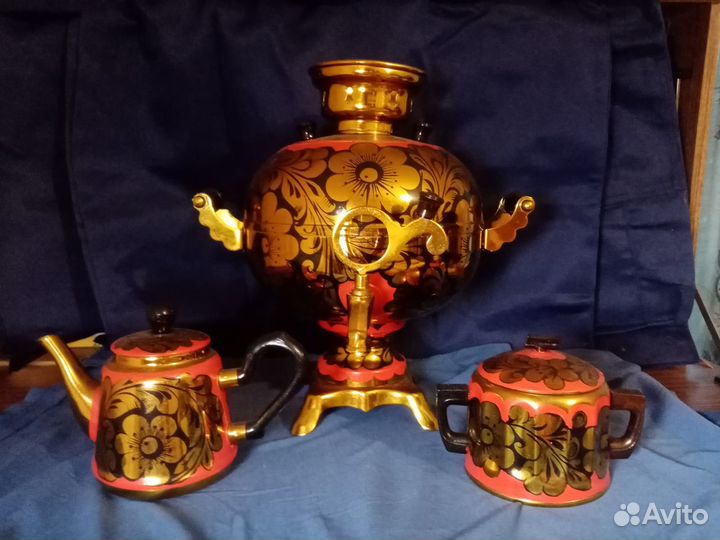 Электросамовары чайники сахарницы подносы СССР