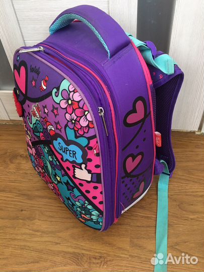 Рюкзак школьный для девочки бу