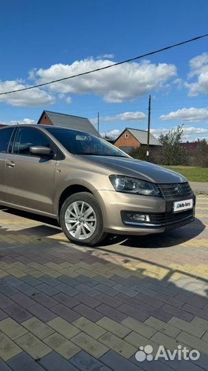Volkswagen Polo 1.6 AT, 2015, 150 000 км