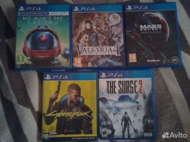 Игры на ps4 бу