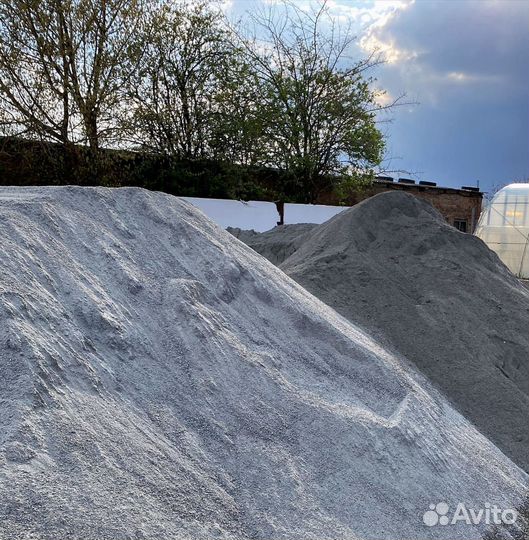 Песок карьерный в наличии