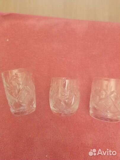 Стопка хрусталь СССР