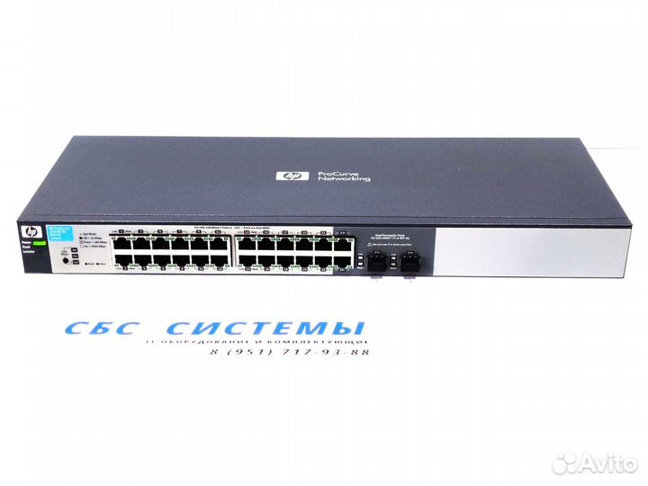 Коммутатор J9450A HP ProCurve 1810G-24