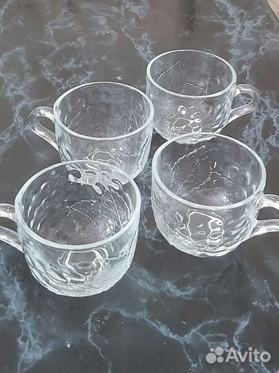 Стеклянные чашки СССР