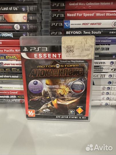 Motor storm апокалипсис ps3