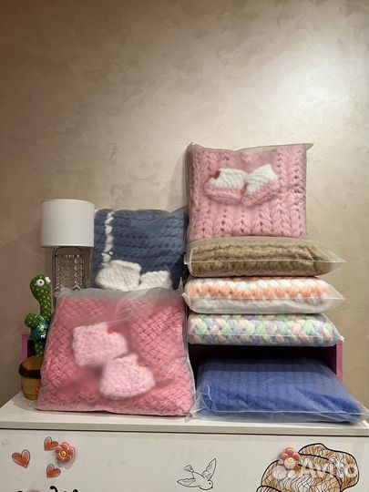 Детские пледы вязаные