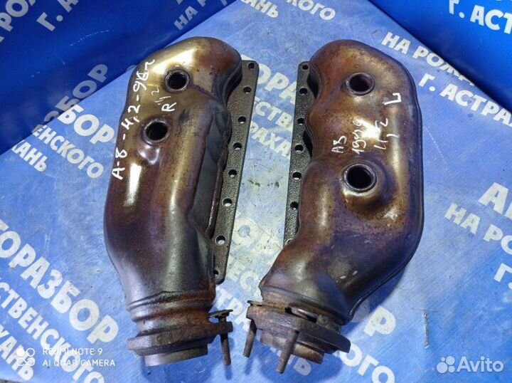 Коллектор выпускной Audi A8 седан ABZ 1996