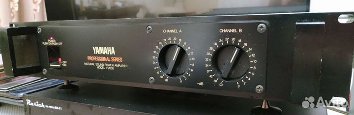 Усилитель мощности yamaha natural sound P2050