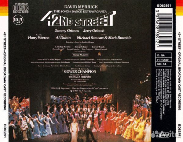 Various - 42nd Street the musical (CD)