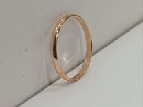 Золотое кольцо проба 585 вес 1,01 гр. Размер 17