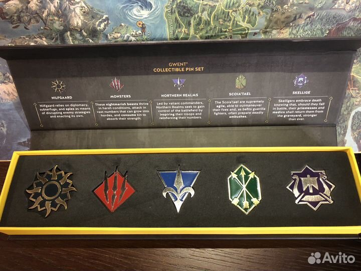 CD Projekt Witcher 3 Gwent Collectible Pin Set