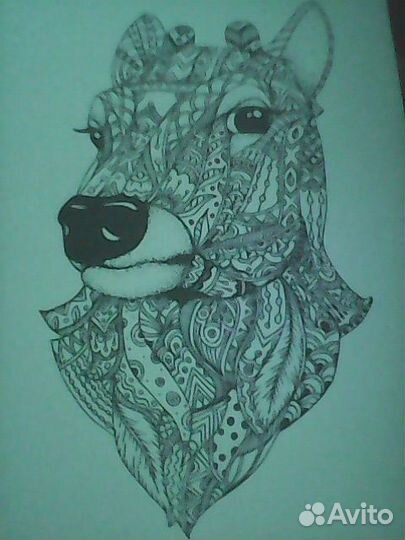 Раскраски-мандала животные А4 (обмен)