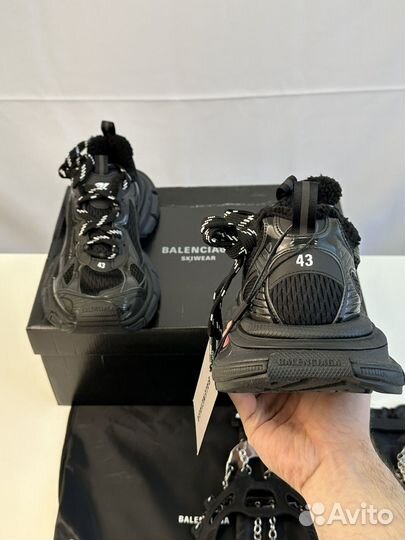 Balenciaga 3xl Ski Sneaker Black 10US