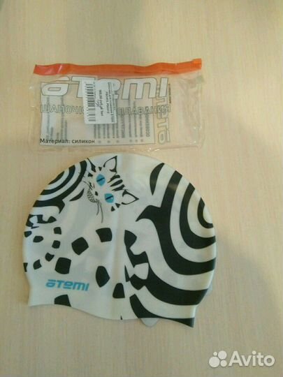 Шапочка для бассейна детская. Новая, в упаковке