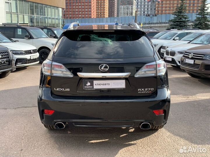 Lexus RX 2.7 AT, 2012, 149 888 км