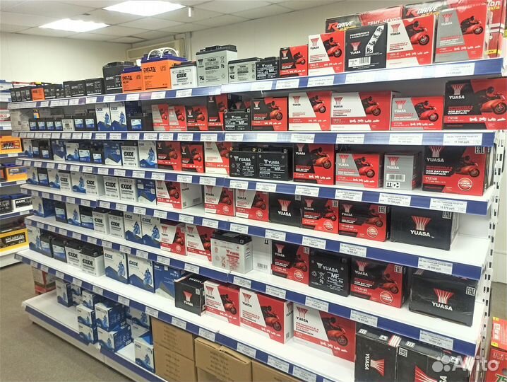 Доставка Акб 12Ач Иркут YT14B-BS на мотоцикл Hyosu