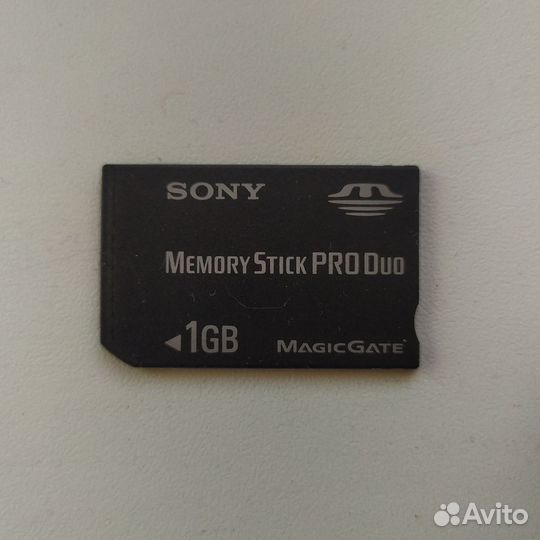 Карта памяти Memory Stick PRO Duo sony
