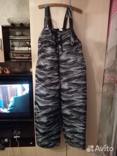 Мужской зимний камуфляжный костюм