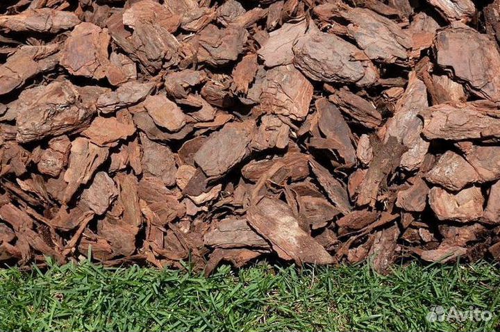 Кора лиственницы в мешках