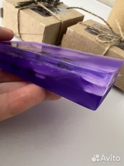 Подарочный набор мыло+саше лаванда