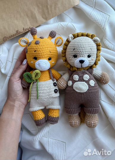 Вязаные игрушки ручной работы в наличии и на заказ