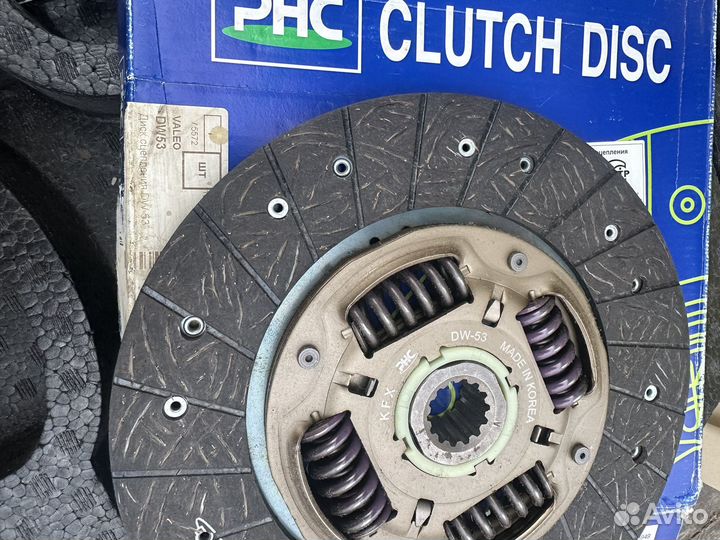 Диск сцепления epica valeo dw53