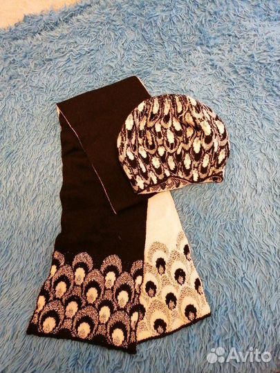 Шарф+беретка