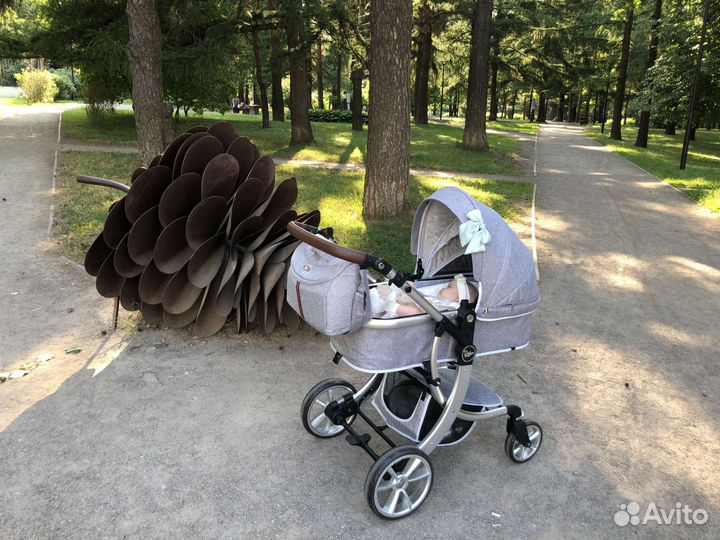 Коляска 2 в 1 luxmom