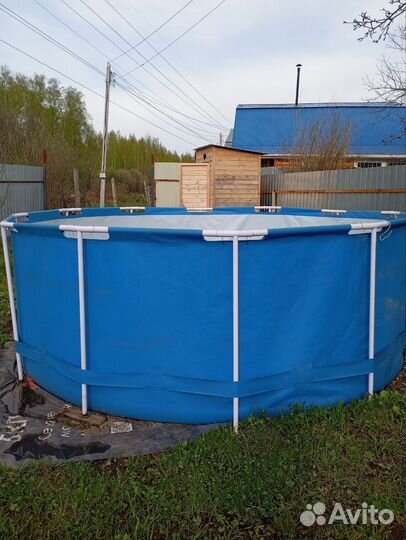 Каркасный бассейн 366 на 122 бу