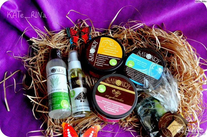 Подарочные наборы натуральной косметики