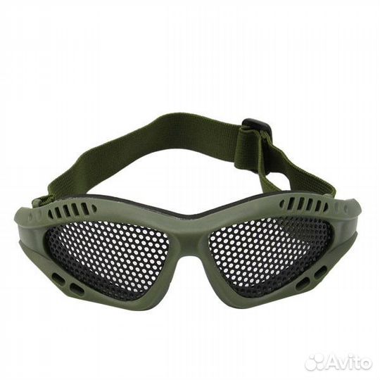 Защитный очки для страйкбола Green