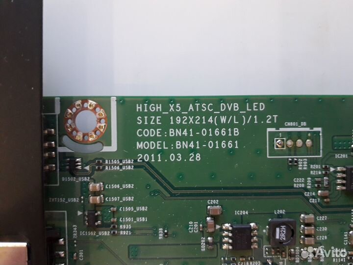 Разбор samsung UE32D5000