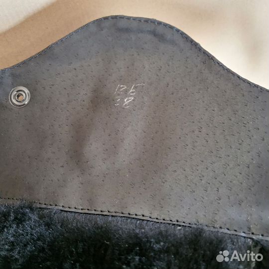 Сапоги конные для верховой езды зимние 38