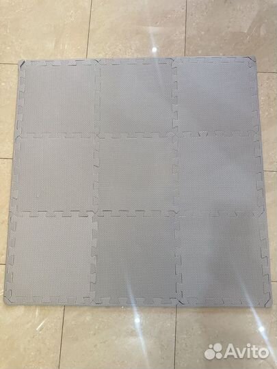 Детский коврик пазл Meitoku с окантовкой