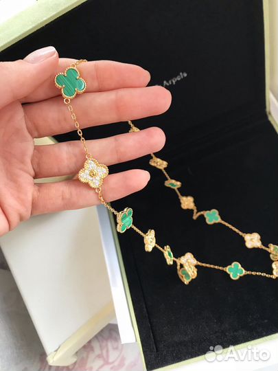 Шикарное колье Van Cleef & Arpels с камнями