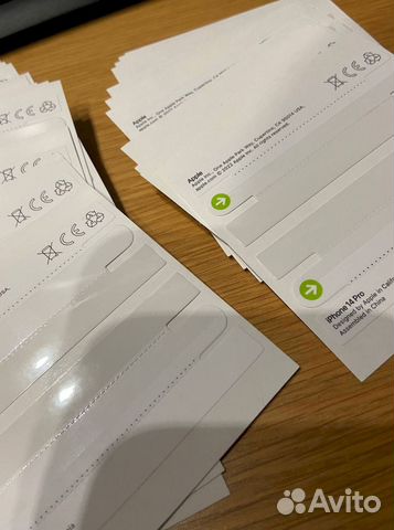 Стикеры для коробки на iPhone 14 pro max