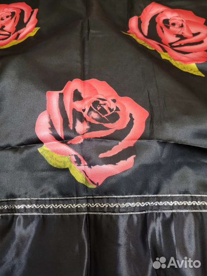 Постельное белье евро шелк