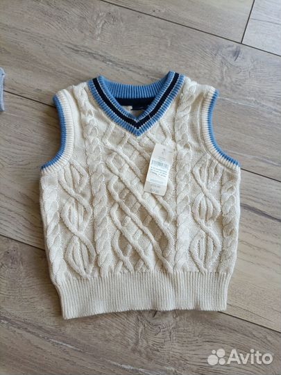 Детский жилет Gap новый вязанный
