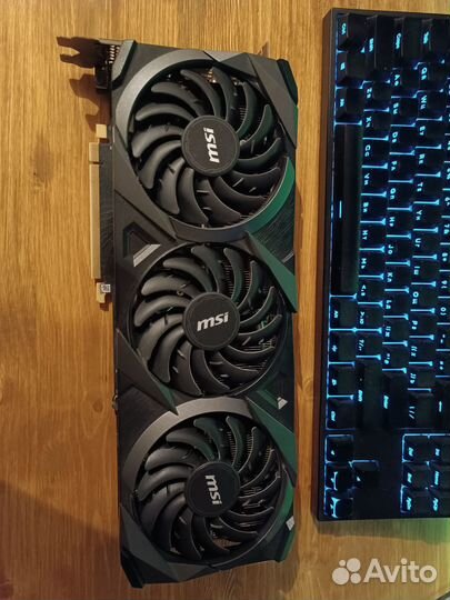 Видеокарта MSI GeForce RTX 3070 Ti ventus 3X OC