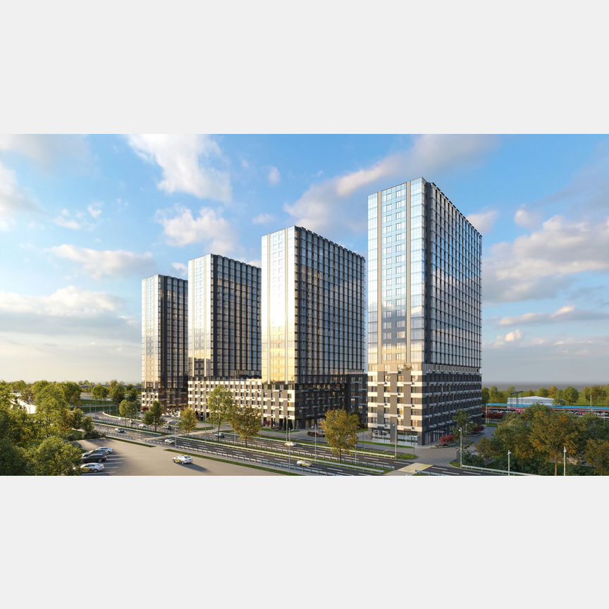 1-к. апартаменты, 41,7 м², 20/23 эт.