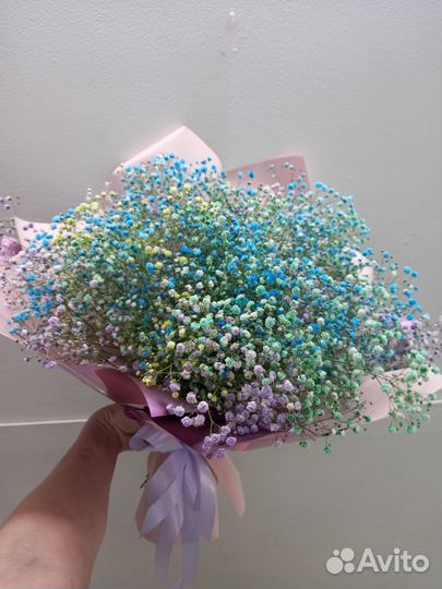 Букет из гипсофилы