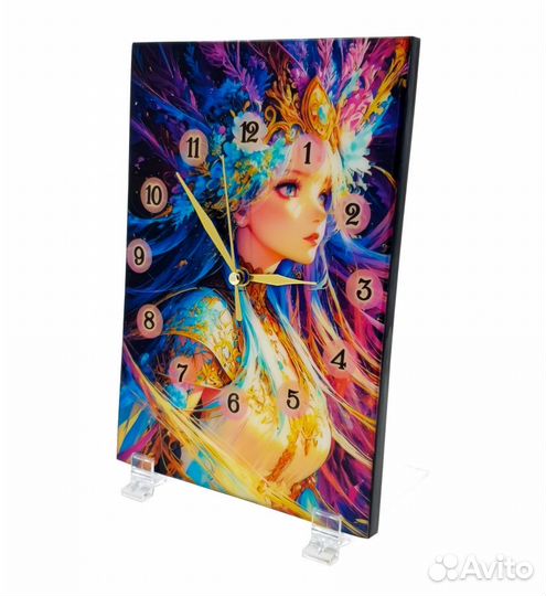 Декоративные часы краски