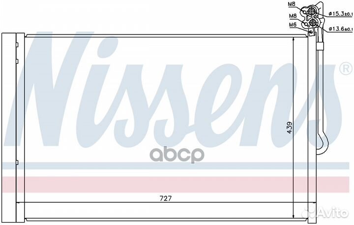 940157 Конденсер VW touareg 3.0-4.2 10- 940157