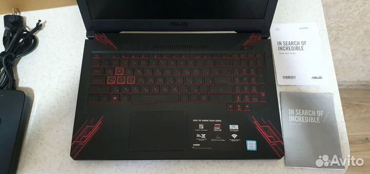 Игровой ноутбук Asus TUF\Ryzen 5\SSD+HDD\16Gb\GTX