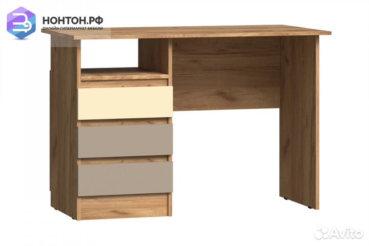 Стол письменный Челси Color слоновая кость / глиня