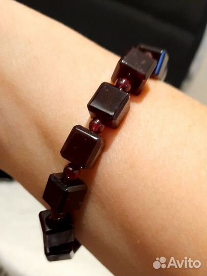 Гранатовый Браслет Гранат Подарок