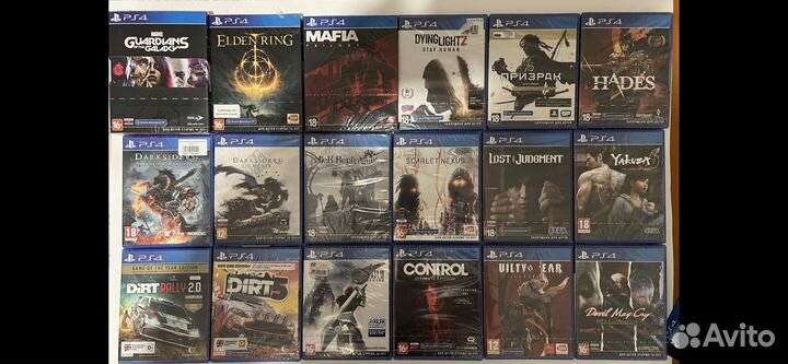 Игры для приставки PS4