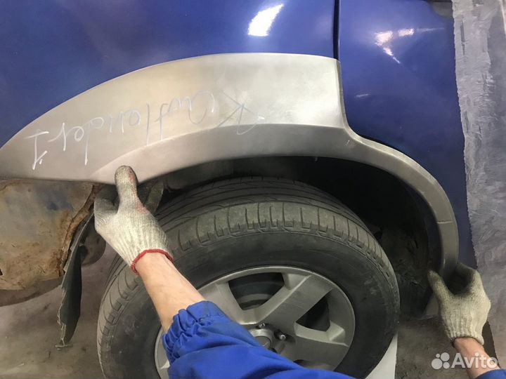 Mitsubishi Outlander 1 арки задних крыльев правый