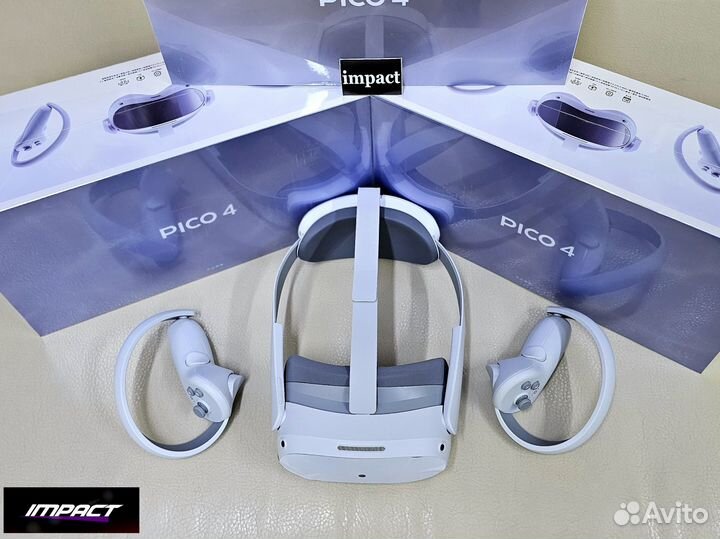 Pico 4 комплект с аксессуарами (прошивка, игры)