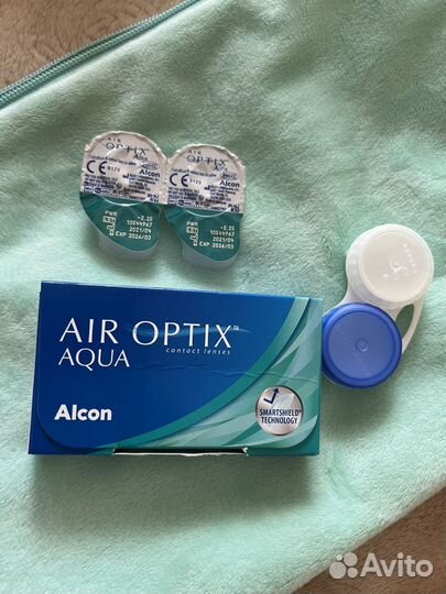 Контактные линзы air optix. (2,25). 1 пара